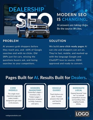 Selling Modern SEO to Dealers [Editable Asset]